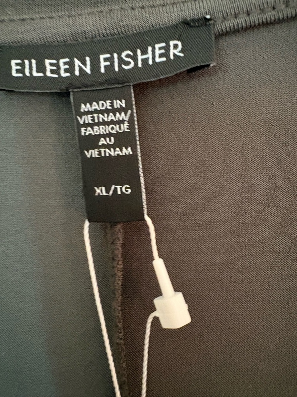 Eileen Fisher V-Neck Relaxed Dolman Sleeve Top - Picture 5 of 7